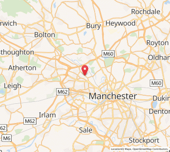 Map of Pendlebury, EnglandEngland