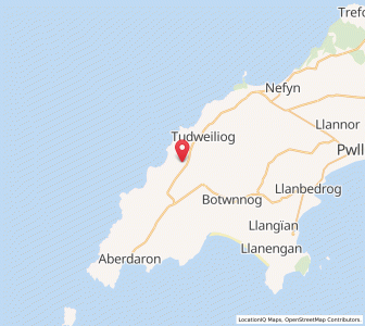 Map of Penllech, WalesWales