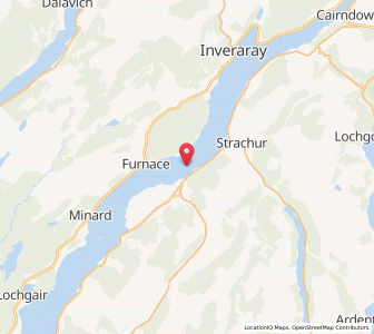 Map of Pennymore, ScotlandScotland