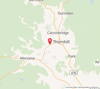 Map of Penpont, ScotlandScotland