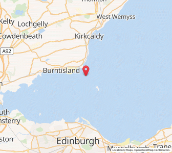Map of Pettycur, ScotlandScotland