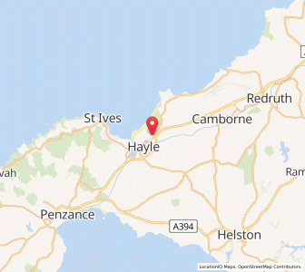 Map of Phillack, EnglandEngland