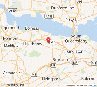 Map of Philpstoun, ScotlandScotland