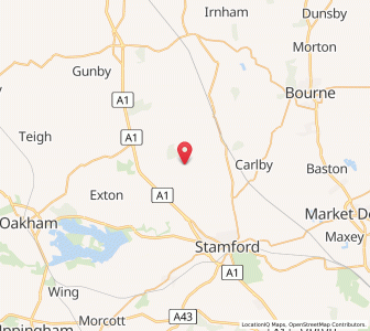 Map of Pickworth, EnglandEngland