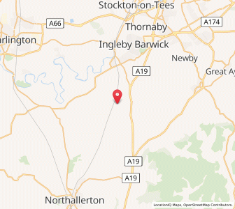 Map of Picton, EnglandEngland