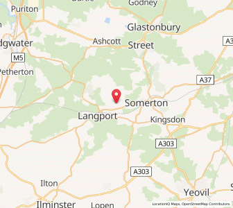 Map of Pitney, EnglandEngland