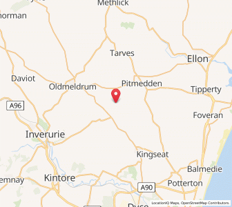 Map of Pittrichie, ScotlandScotland