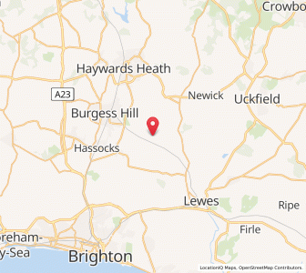 Map of Plumpton Green, EnglandEngland