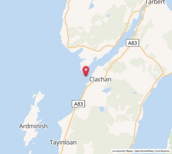 Map of Polloch, ScotlandScotland
