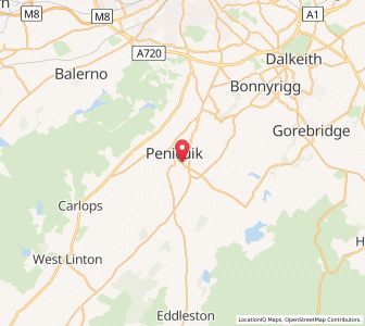 Map of Pomathorn, ScotlandScotland