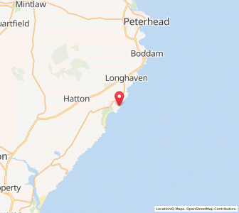 Map of Port Erroll, ScotlandScotland