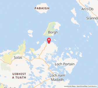 Map of Port nan Long, ScotlandScotland