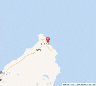 Map of Port of Ness, ScotlandScotland