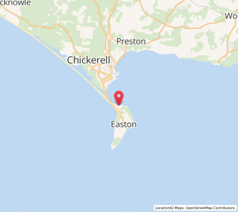 Map of Portland, EnglandEngland