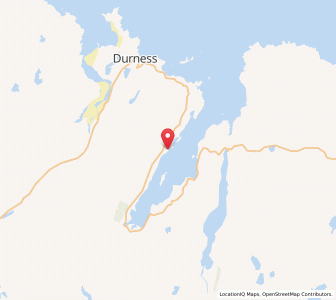 Map of Portnancon, ScotlandScotland