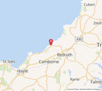 Map of Portreath, EnglandEngland