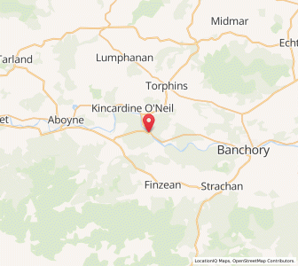 Map of Potarch, ScotlandScotland