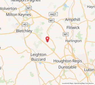 Map of Potsgrove, EnglandEngland