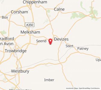 Map of Poulshot, EnglandEngland