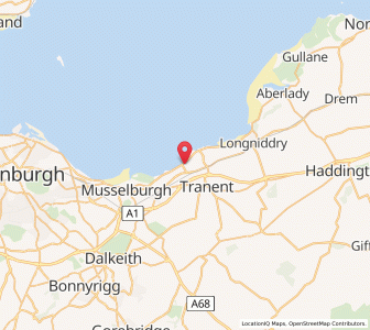 Map of Prestonpans, ScotlandScotland
