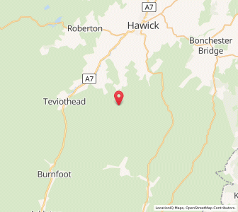 Map of Priesthaugh, ScotlandScotland