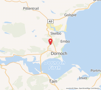 Map of Proncy, ScotlandScotland