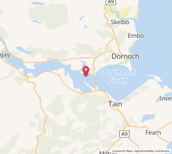 Map of Pulrossie, ScotlandScotland