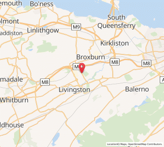 Map of Pumpherston, ScotlandScotland