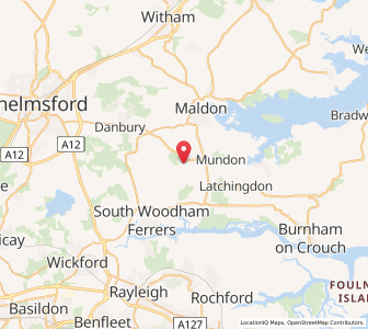 Map of Purleigh, EnglandEngland