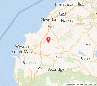 Map of Puxton, EnglandEngland