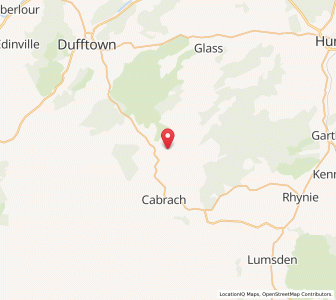 Map of Pyke, ScotlandScotland