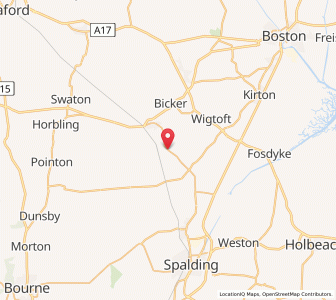 Map of Quadring, EnglandEngland