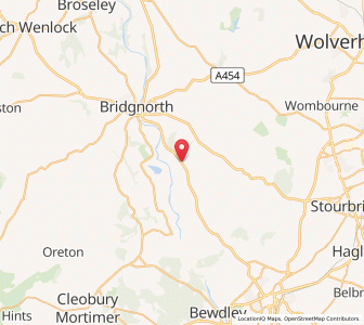 Map of Quatt, EnglandEngland