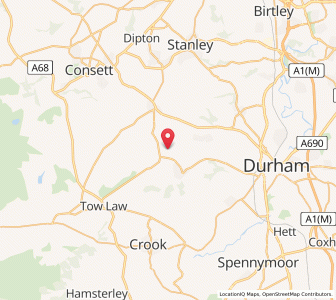 Map of Quebec, EnglandEngland