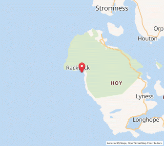 Map of Rackwick, ScotlandScotland