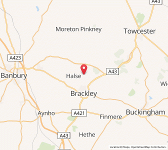 Map of Radstone, EnglandEngland