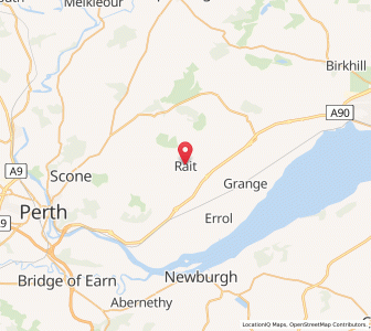 Map of Rait, ScotlandScotland