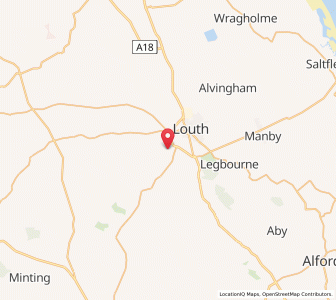 Map of Raithby, EnglandEngland