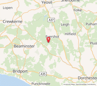 Map of Rampisham, EnglandEngland