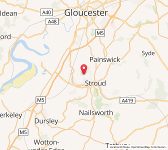 Map of Randwick, EnglandEngland