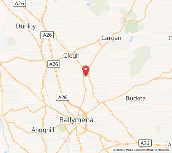 Map of Rathkenny, Northern IrelandNorthern Ireland