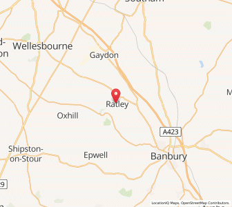 Map of Ratley, EnglandEngland