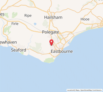 Map of Ratton Village, EnglandEngland