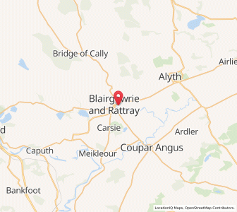 Map of Rattray, ScotlandScotland