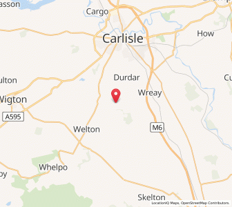 Map of Raughton, EnglandEngland