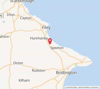 Map of Reighton, EnglandEngland