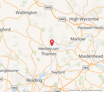 Map of Remenham, EnglandEngland