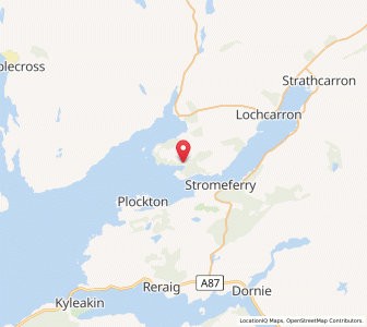 Map of Reraig, ScotlandScotland