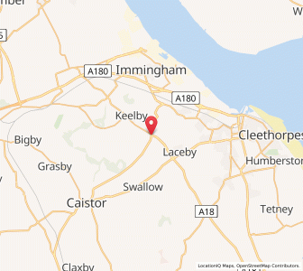 Map of Riby, EnglandEngland