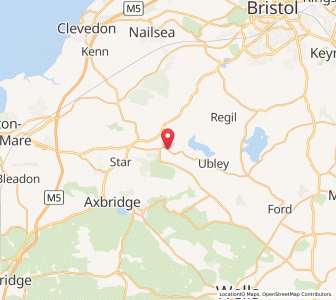 Map of Rickford, EnglandEngland